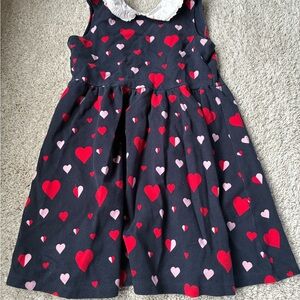 Janie and Jack Heart Patterned Kids Dress
